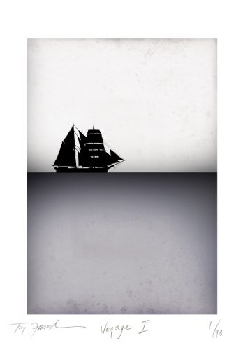 Coastal Art Print Voyage 1 by Tony Fernandes